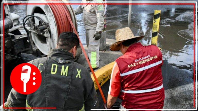Implementan &#8220;Operativo Tláloc&#8221; tras fuertes lluvias en la alcaldía de Tláhuac