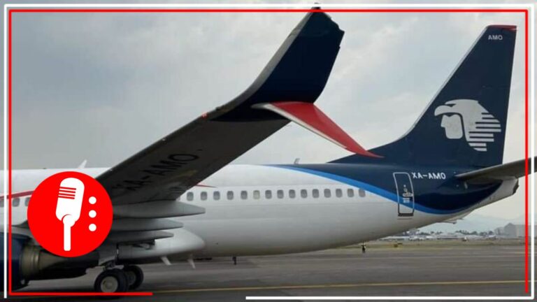Dos aviones chocan en tierra en el AICM; se reporta saldo blanco