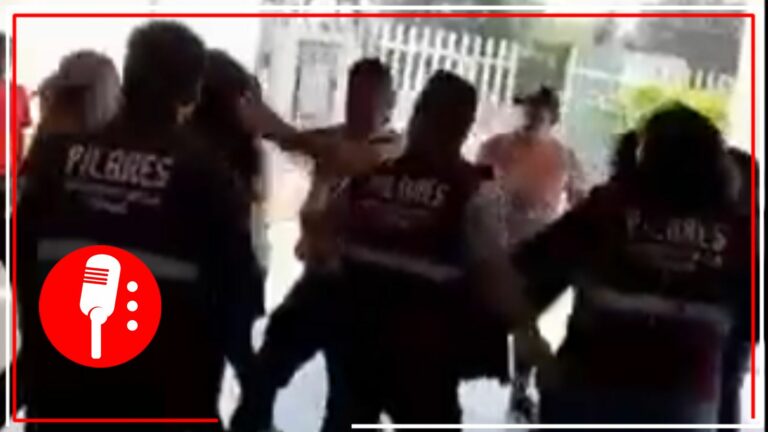 Grupo de choque del PRI agrede a la comunidad PILARES Villa de Aragón (VIDEO)