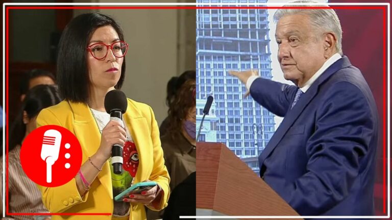 AMLO exhibe a la reportera Nayeli Roldán de tener un contrato con el INAI por más 300 mil pesos