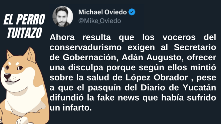 El Perro tuitazo: ahora la prensa carroñera exige disculpas
