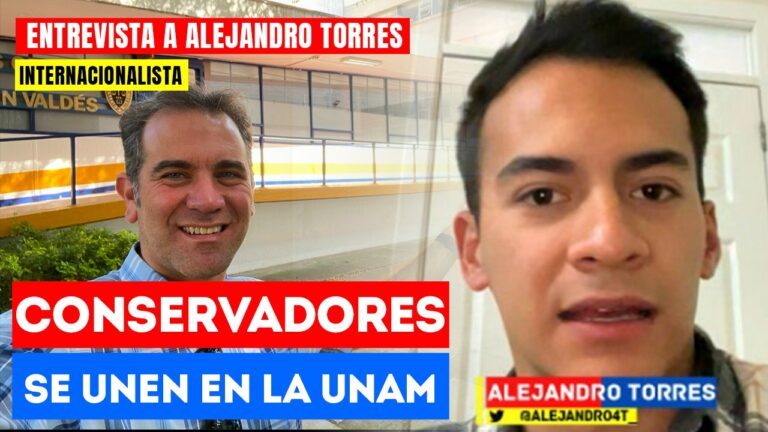 #Entrevista | La derecha trata de entrar a la UNAM; no lo permitiremos: Alejandro Torres