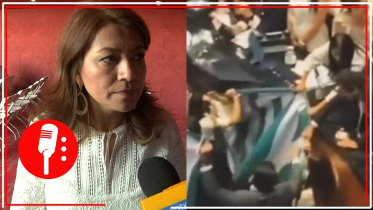 &#8220;Aquí se ve clarito&#8221;: Desmienten que César Cravioto haya manoteado a la senadora panista, Lupita Saldaña