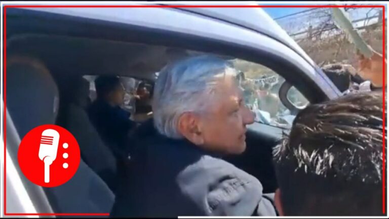 Migrantes reclaman a AMLO muerte de desplazados en Ciudad Júarez; el Presidente cuestionó si son provocadores de la painsta Maru Campos