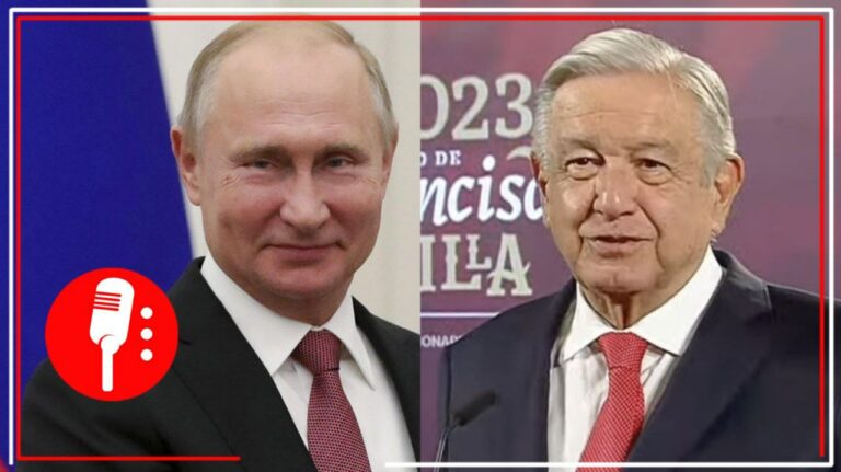 Putin reconoce políticas de México para la resolución de problemas globales; destacó la no injerencia y medidas pacificas