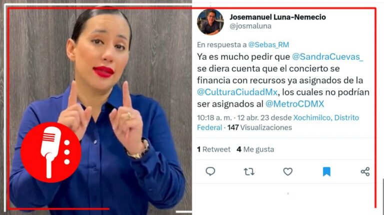 Pese a haber estudiado en 10 países, Sandra Cuevas desconoce cómo se aplican los presupuestos en la CDMX y condena concierto de Rosalía