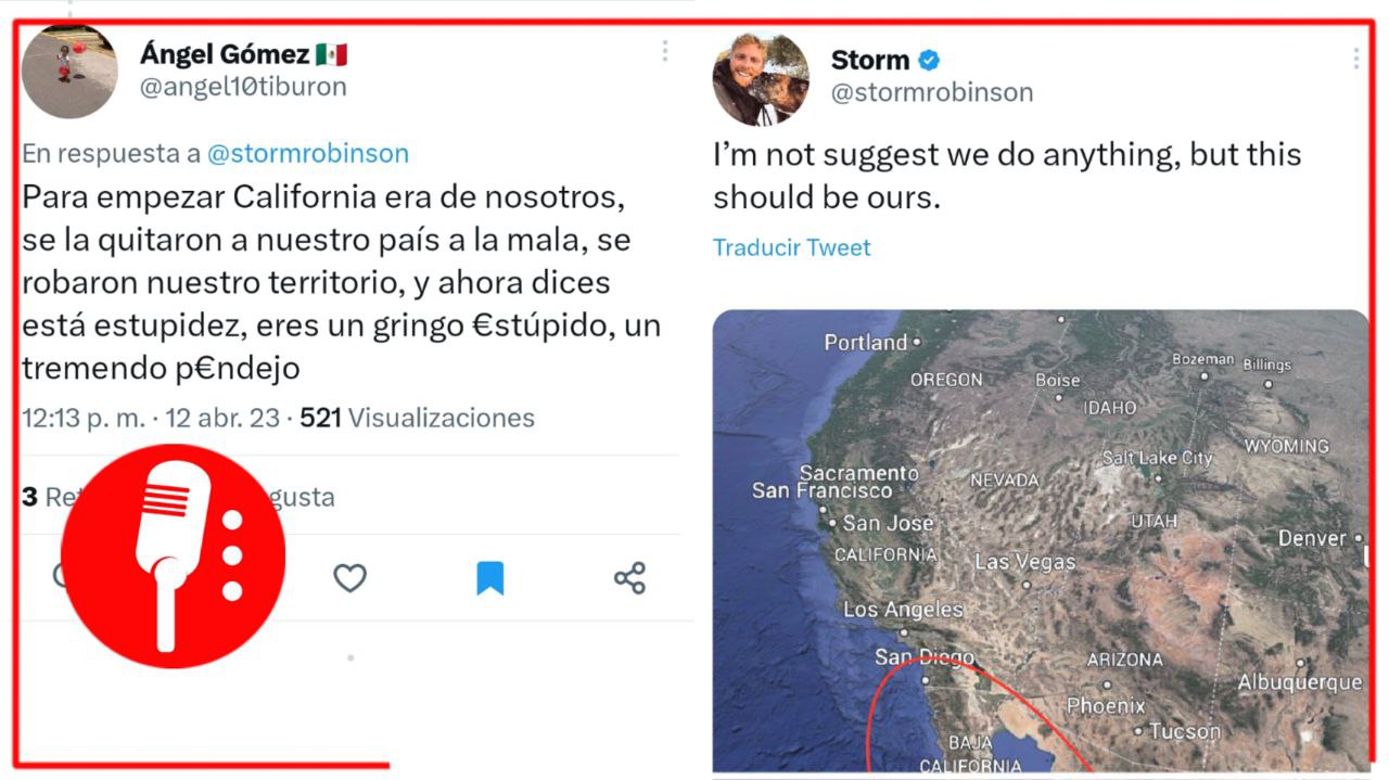 Estadounidense sugiere invadir México y tuiteros lo acaban; le piden regresar las tierras robadas a nuestro país