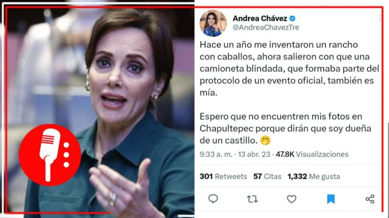 Desmienten a Lilly Téllez: falso que la diputada Andrea Chávez tenga &#8220;privilegios inexplicables&#8221; como una camioneta de lujo