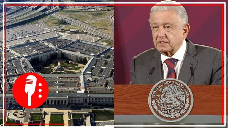 AMLO revela que el Pentágono está espiando a la Marina y a la Defensa para filtrar información a medios conservadores de la oposición (VIDEO)