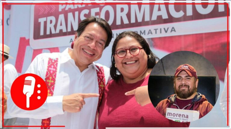 Congresistas de Morena cierran filas con los dirigentes del movimiento, Mario Delgado y Citlalli Hernández, ante embestidas del TEPJF 