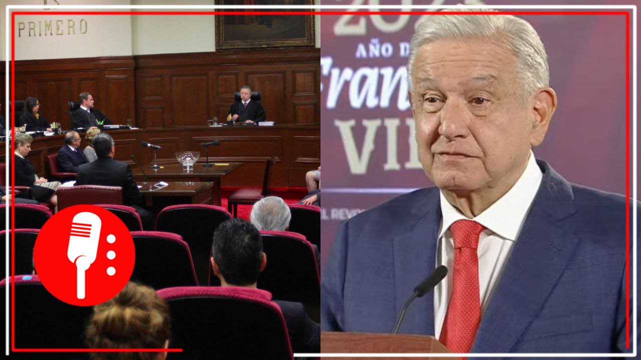 Ministros de la SCJN “se desnudan” y AMLO los compara con Felipe Calderón y García Luna (VIDEO)