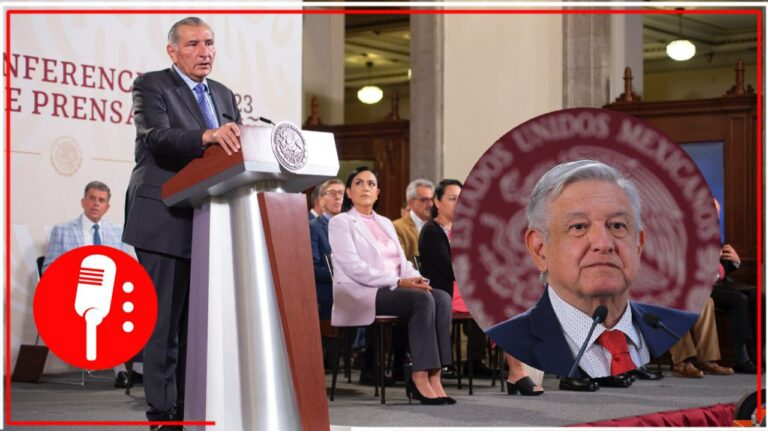 Falso que AMLO se desvaneció o fue trasladado de emergencia: Adán Augusto desmiente a prensa &#8220;carroñera&#8221; (VIDEO)