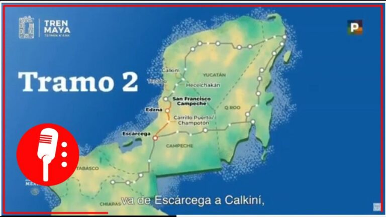 Construcción del Tramo 2 del Tren Maya ha generado más de 12 mil empleos en Campeche (VIDEO)