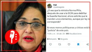 Le fue como en feria: Ciudadanos critican que Norma Piña pida protección de la GN para resguardar instalaciones de la SCJN