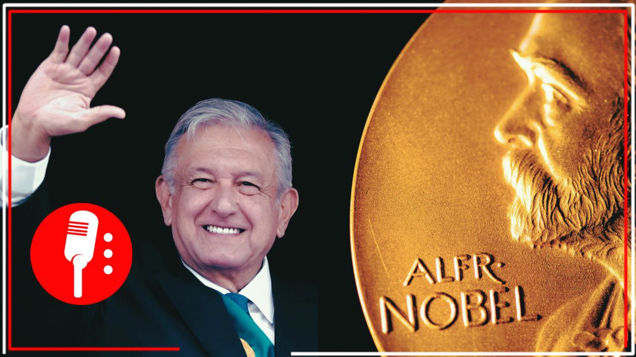 Proponen que AMLO sea contemplado para el Premio Nobel de la Paz y crean petición para que se haga realidad 