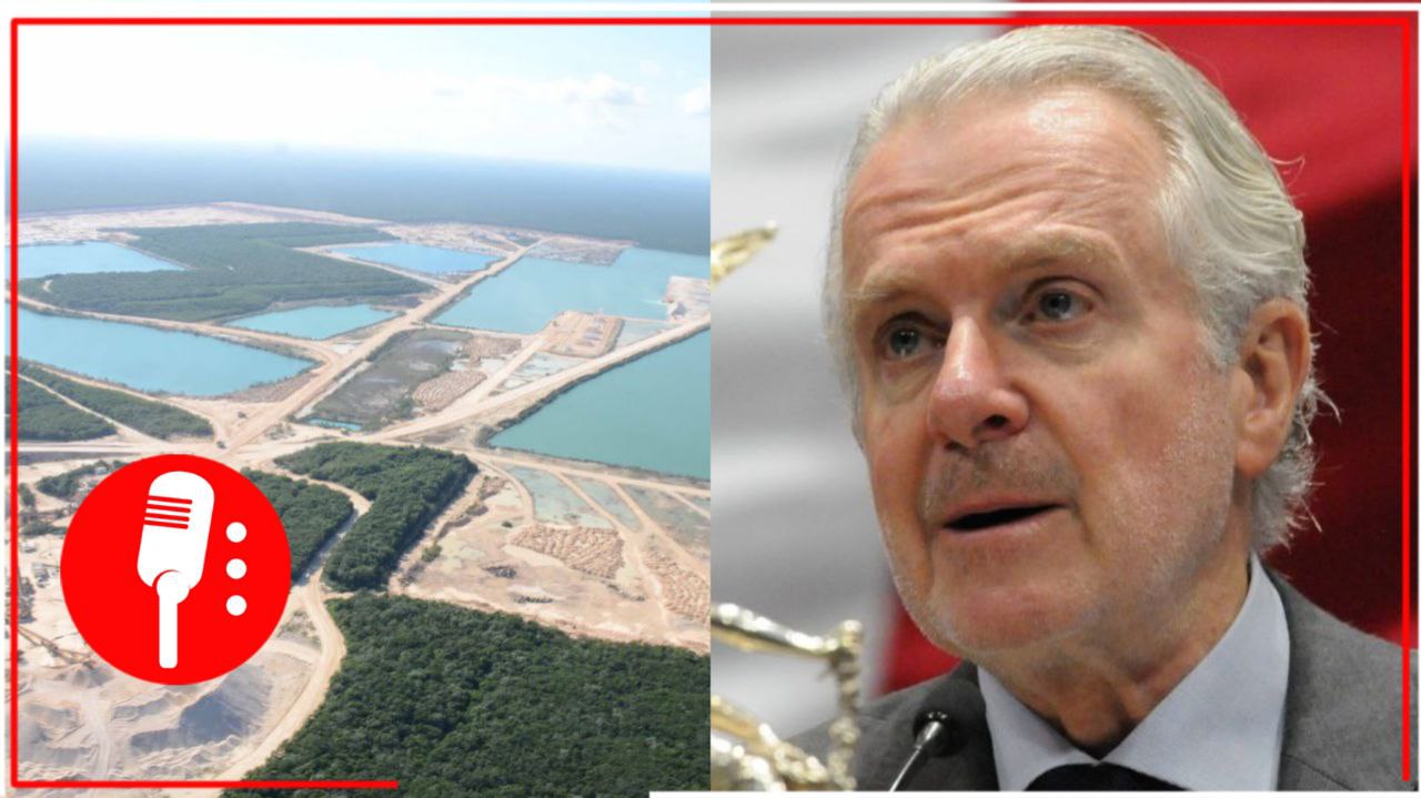 Santiago Creel el “ambientalista” de la derecha, estaría litigando contra el Estado Mexicano para que Calica siga operando en Quintana Roo