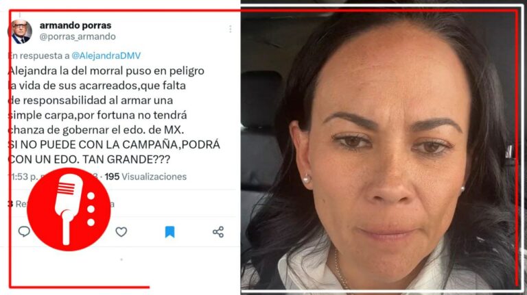 Pusiste en riesgo la vida de tus acarreados: critican a Alejandra del Moral tras incidente en Tecámac (VIDEO)