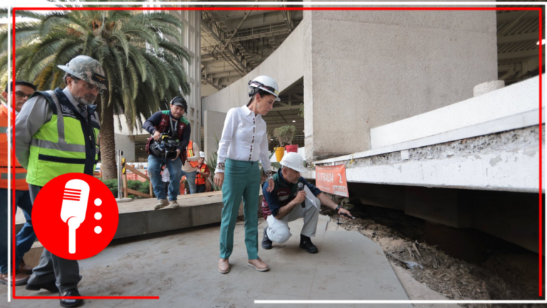 Refuerzan cimentación de Terminal 2 del AICM