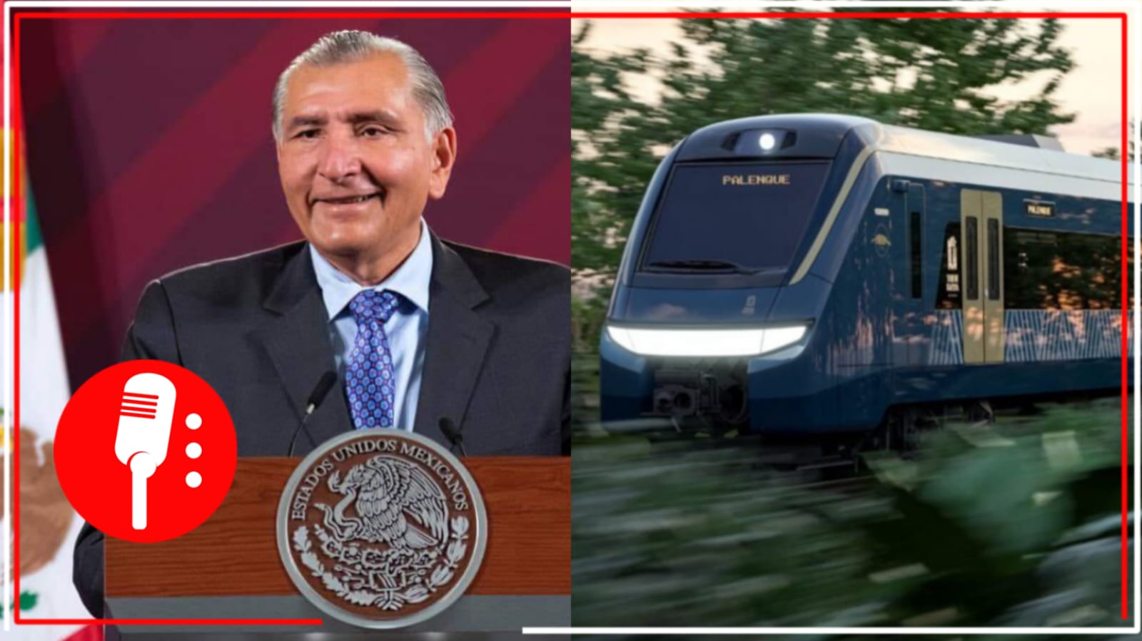 “Será una realidad”: Adán Augusto reafirma que el Tren Maya estará listo en diciembre