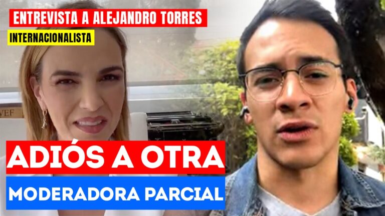 #Entrevista | Quitan de moderadora a Pamela Cerdeira en debate de EDOMEX: Alejandro Torres