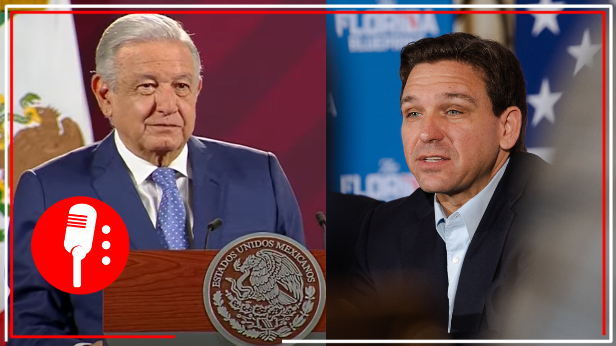 AMLO tenía razón sobre el xenófobo gobernador de Florida; “sus intenciones era postularse como candidato para el partido republicano”
