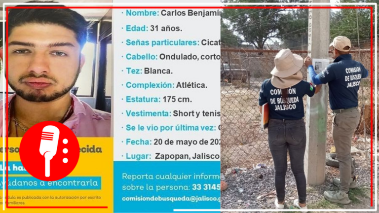 Desaparece un joven más en Zapopan, ya son cinco; se suman a las más de 15 mil personas sin localizar en Jalisco