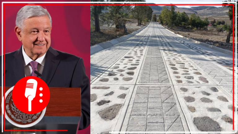 AMLO adelantó que camino artesanal de Felipe Carrillo Puerto a Vigía el Chico será construido por maestros constructores de Oaxaca
