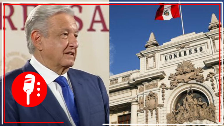 AMLO agradeció al gobierno ilegitimo de Perú de considerarlo persona non grata, aclaró que le daría vergüenza recibir un reconocimiento de su parte (VIDEO)
