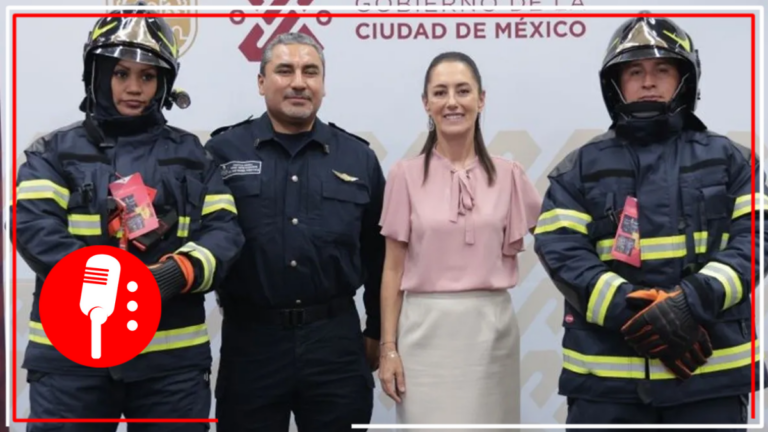 Gob CDMX entrega 2 mil nuevos equipos de protección a bomberos en su día