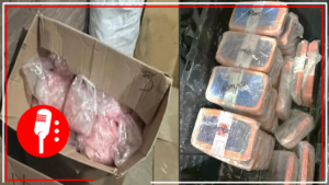 Ejército y FGR aseguran 341 kilogramos de posible metanfetamina