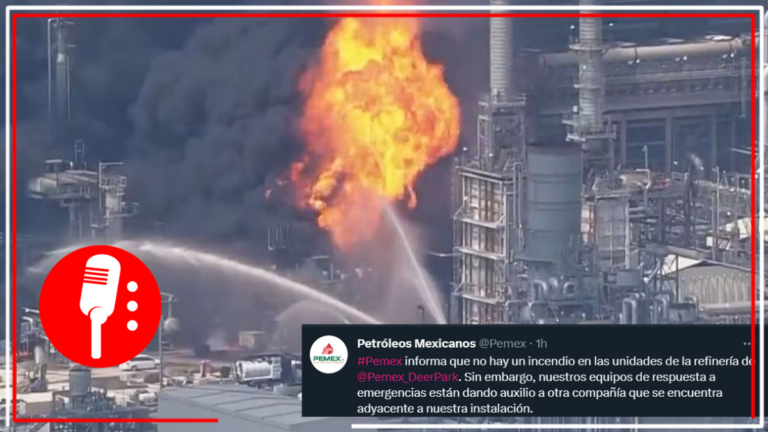 Desmiente Pemex incendio en refinería Deer Park, fue en zona de Shell