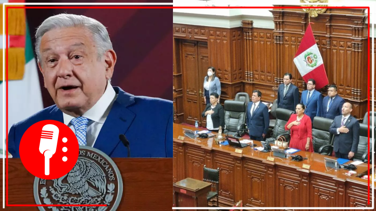 Comisión del Congreso de Perú declara persona non grata al presidente de México, López Obrador