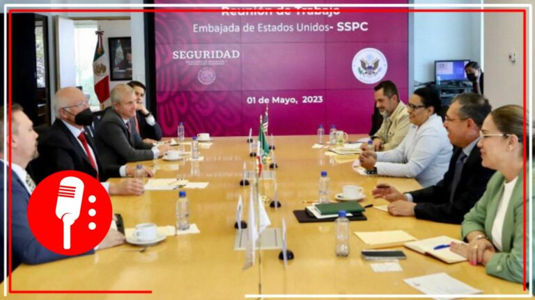 Rosa Icela Rodríguez se reúne con autoridades de EE.UU. en la CDMX
