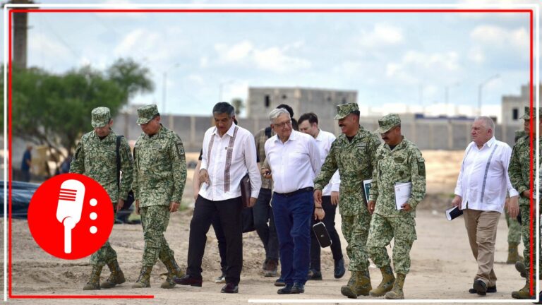 AMLO supervisa obras de modernización en aduana de Nuevo Laredo, Tamaulipas