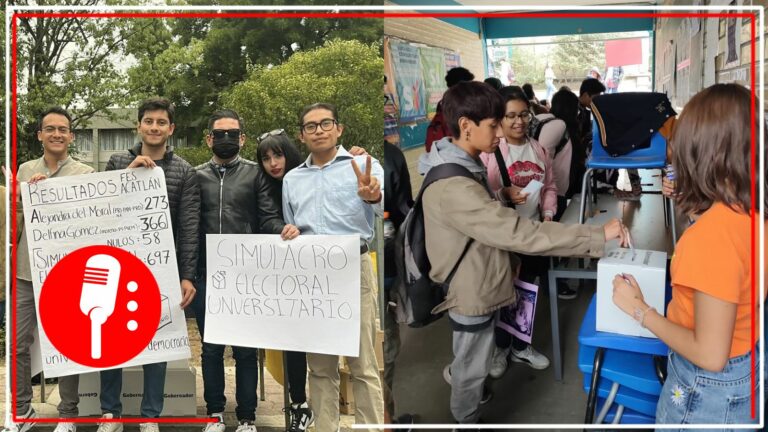 Estudiantes realizan Jornada de Simulacros Electorales para la gubernatura de Edomex; dan como vencedora a Delfina Gómez