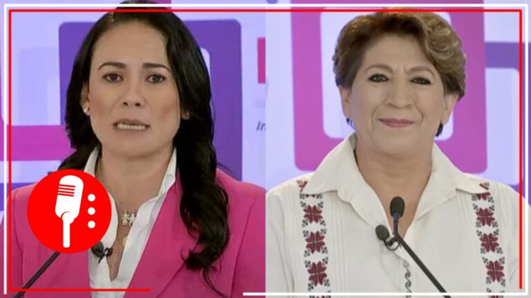 &#8220;El tiempo se te acabó, llegó el momento del cambio&#8221;: Delfina Gómez a Alejandra del Moral tras segundo debate por Edomex