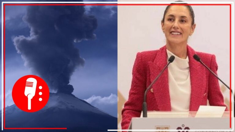 No se registra caída de ceniza en CDMX, revela Claudia Sheinbaum