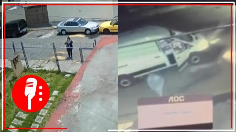 Operadores de Alejandra del Moral quitan lonas en domicilios que apoyan a Delfina Gómez (VIDEO)