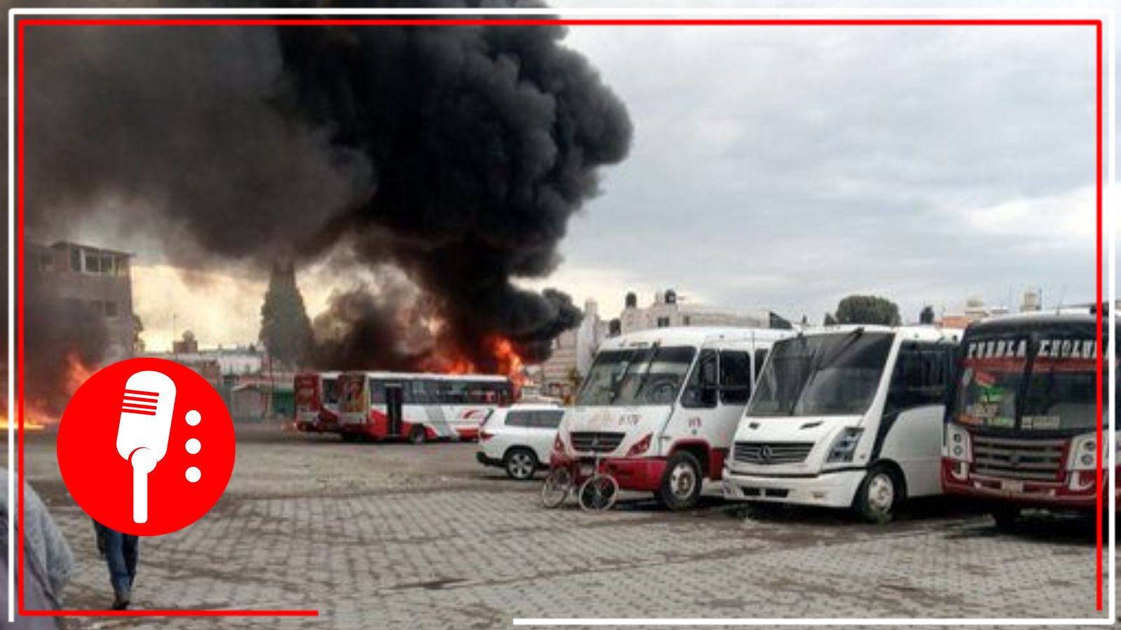 Se registra explosión de un contenedor de combustible en terminal Puebla-Cholula; hay un muerto y dos heridos (VIDEO)