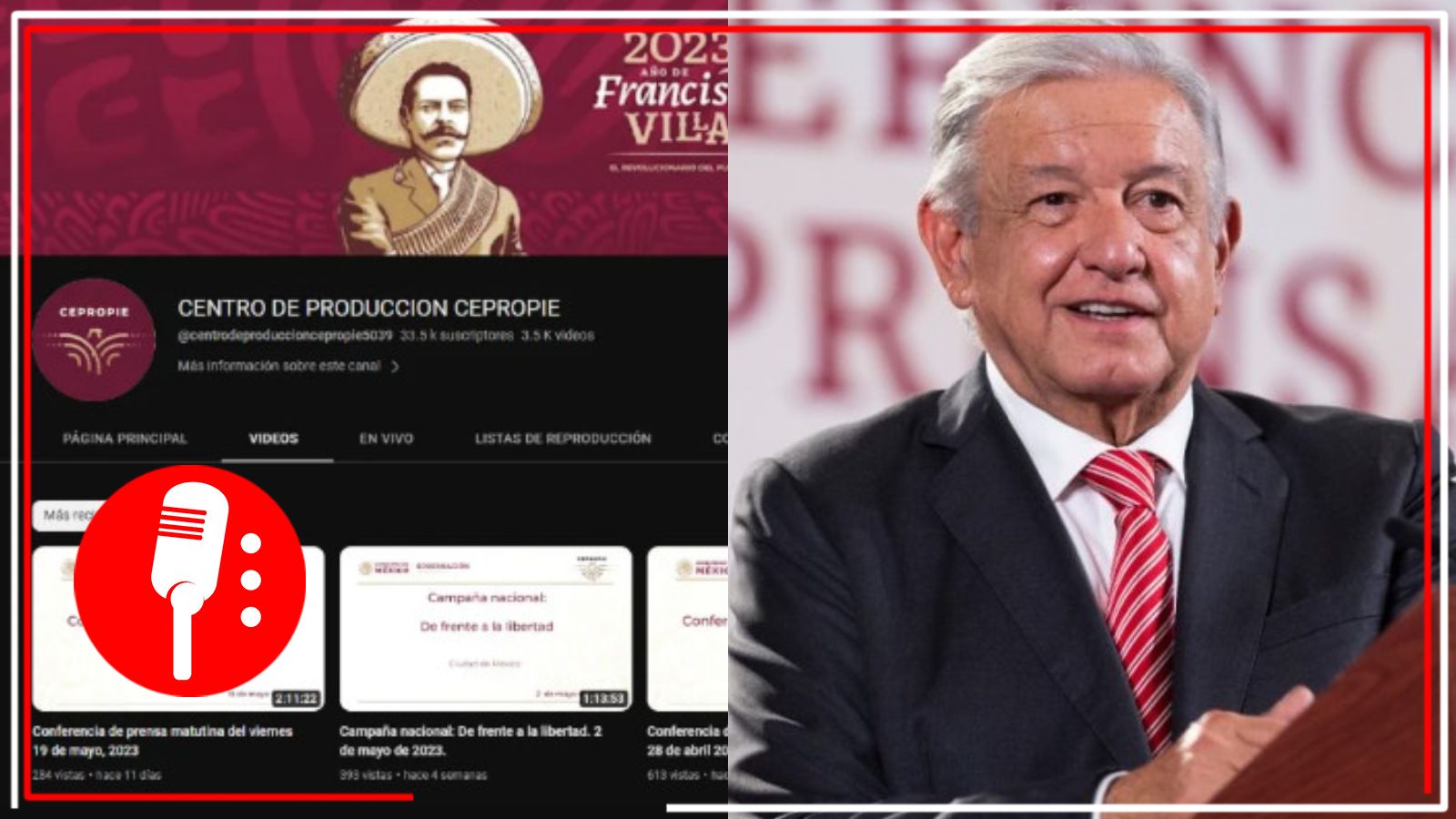 Youtube restablece cuenta de Cepropie; revelan que cierre fue por &#8220;reclamo erróneo&#8221;