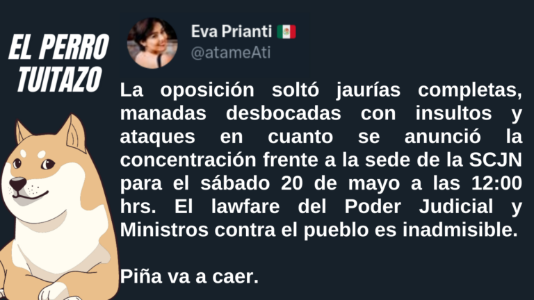 El Perro Tuitazo: Piña va a caer