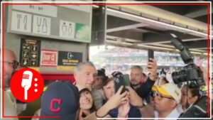 Derecha simuladora asegura que Adán Augusto fue abucheado, pero en realidad el titular de la Segob fue aclamado en el estadio Harp Helú (VIDEO)