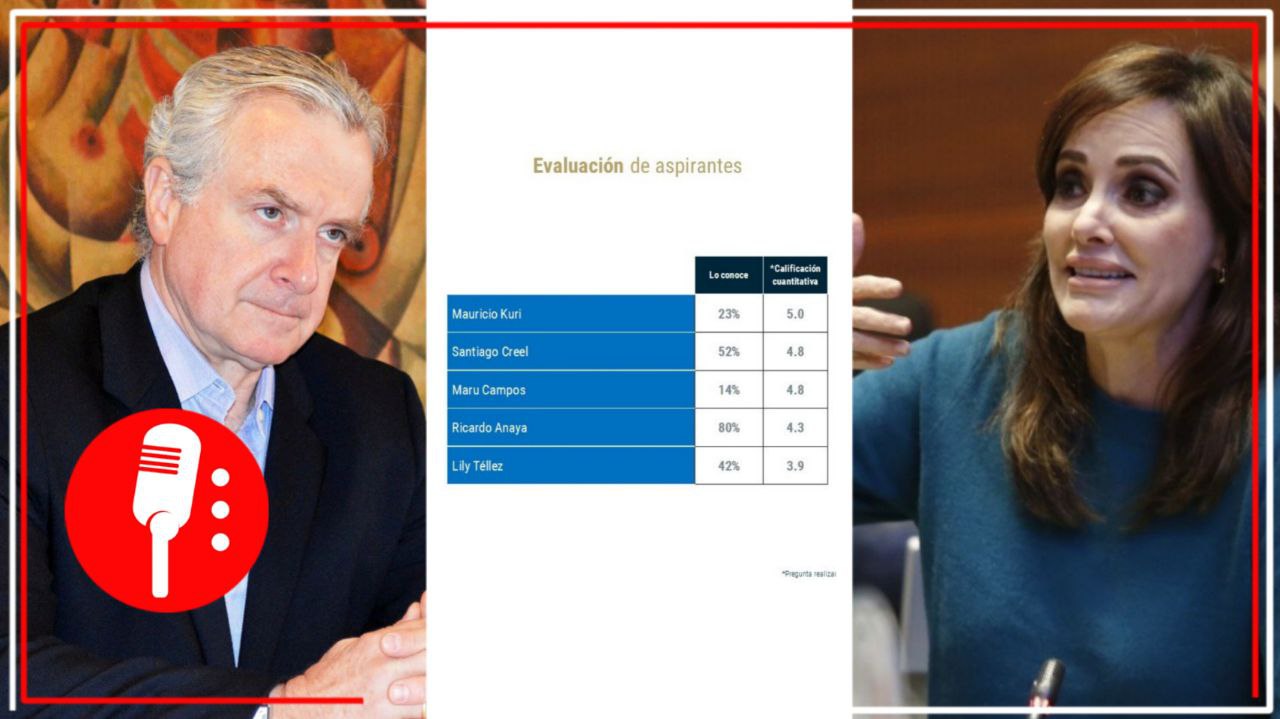 Aspirantes presidenciales del PAN están reprobados y son los peor evaluados por el pueblo según encuestas (FOTOS)