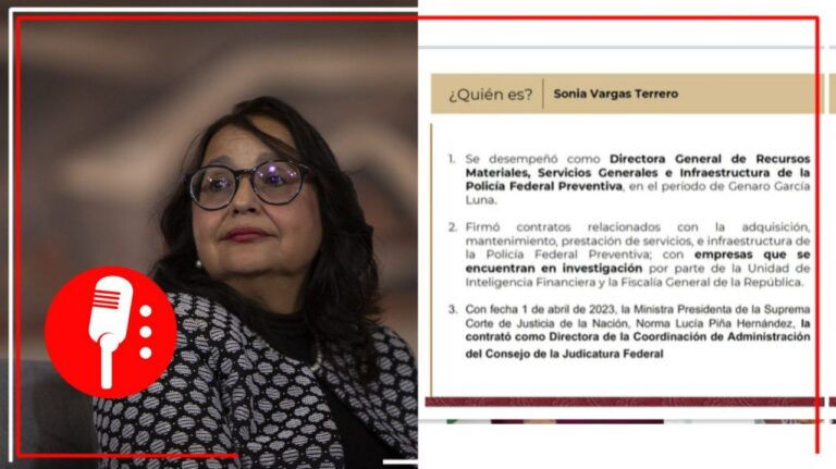 Norma Piña contrató en la SCJN a Sonia Vargas Terrero, ex colaboradora de Genaro García Luna, ahora encarcelado en EE.UU. (VIDEO)