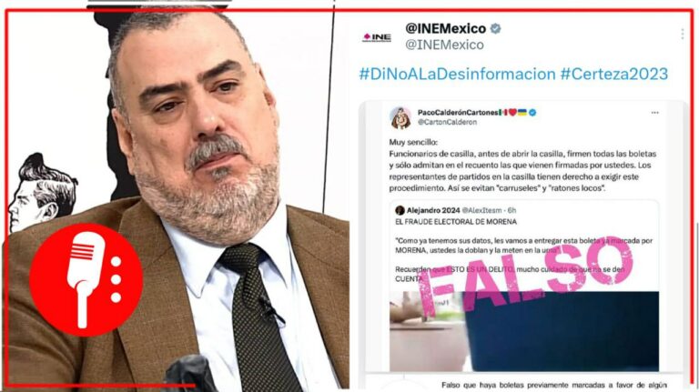 “Siempre desinformando y haciendo el ridículo”: El INE desmiente al monero Paco Calderón, que ahora es “experto” en elecciones