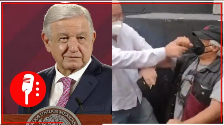 El que usa la fuerza, es porque no tiene la razón: AMLO condena que simpatizantes de Norma Piña hayan agredido manifestantes (VIDEO)