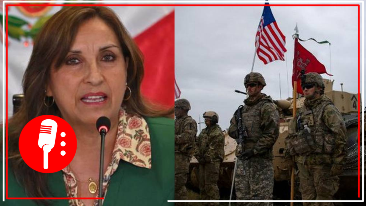 No le importa la soberanía: Dina Boluarte permitirá ingreso de tropas estadounidenses a Perú