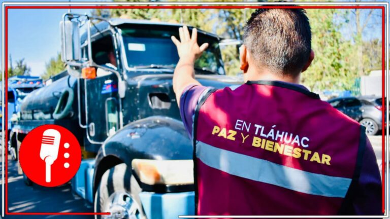 Se pone en marcha operativo emergente de distribución de agua potable en Tláhuac