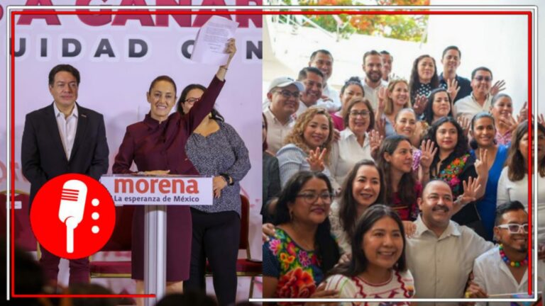 Claudia Sheinbaum comienza sus recorridos por el país, en su primer recorrido es bienvenida en Aeropuerto de Veracruz con música, porras y carteles (VIDEOS)