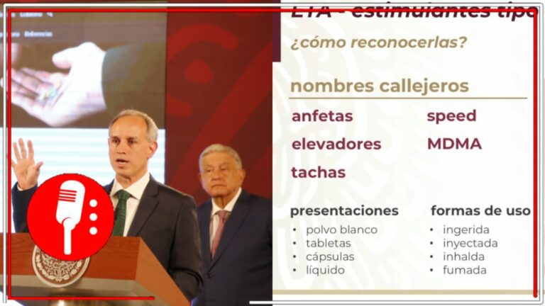 El Subsecretario de Salud explicó que son las metanfetaminas y con que nombres se reconocen para prevenir adicciones (VIDEO)
